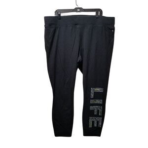 Dankskin Now Leggings 3X (22/24) Black Life